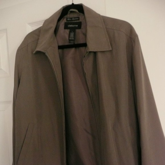 vintage clairborne men's water repellent jacket size L - Picture 5 of 8